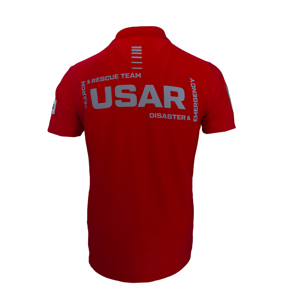 League Technical Polo Shirt - Red